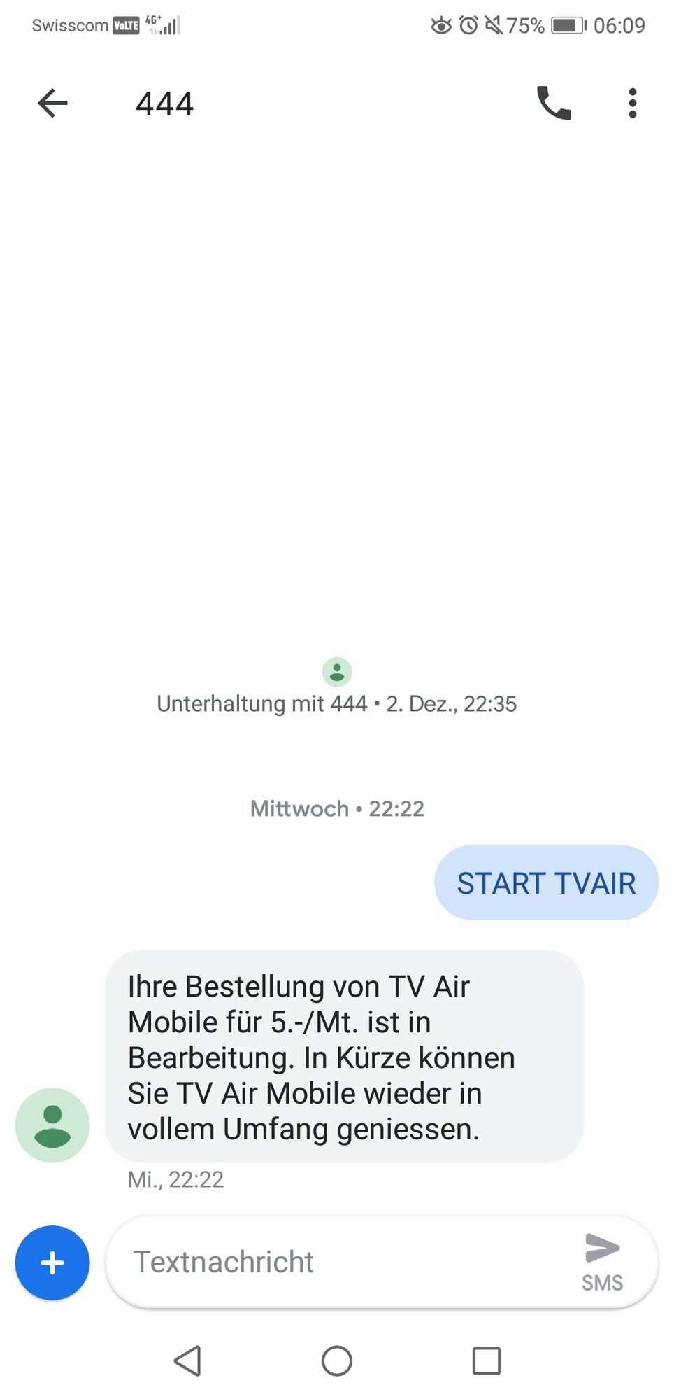 Das ist gekommen. Lg