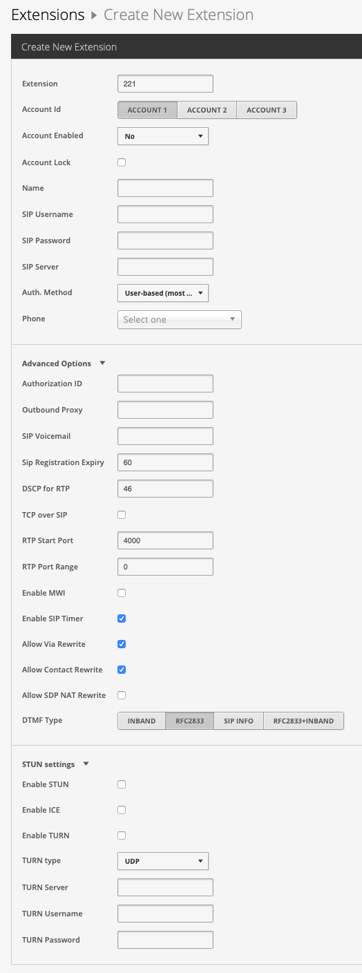 Unifi Voip Settings