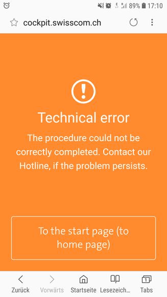 CockpitSWISSCOM Fehlermeldung bei Aufruf in Deutschland - Technical Error.jpg