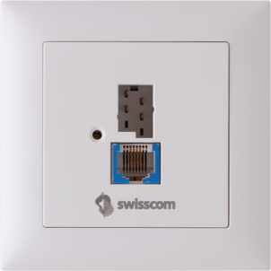 alte telefon steckdose durch soe swisscom erstzt